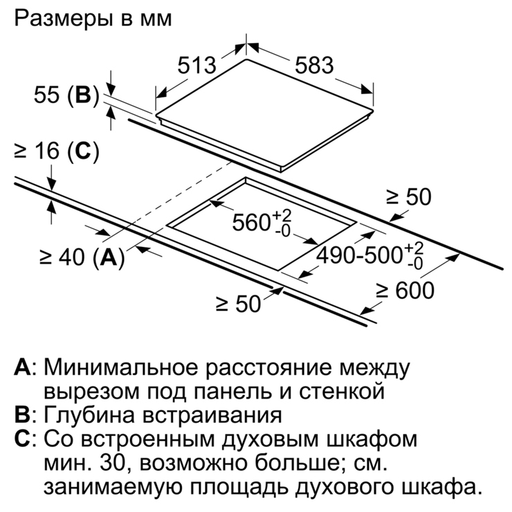 Индукционная панель Bosch PWP645BB5E 5
