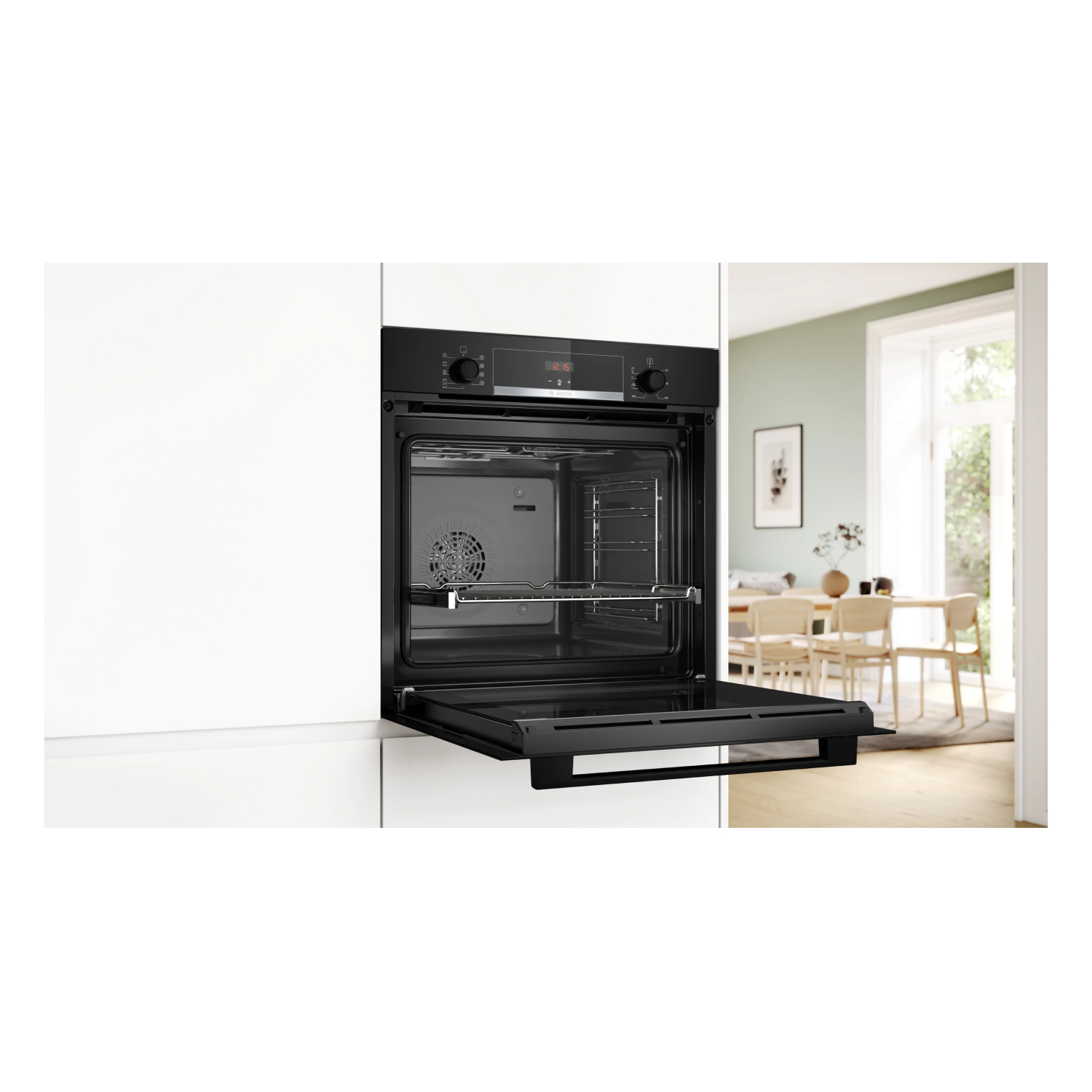 Электрический духовой шкаф Bosch HBA534EB3 5