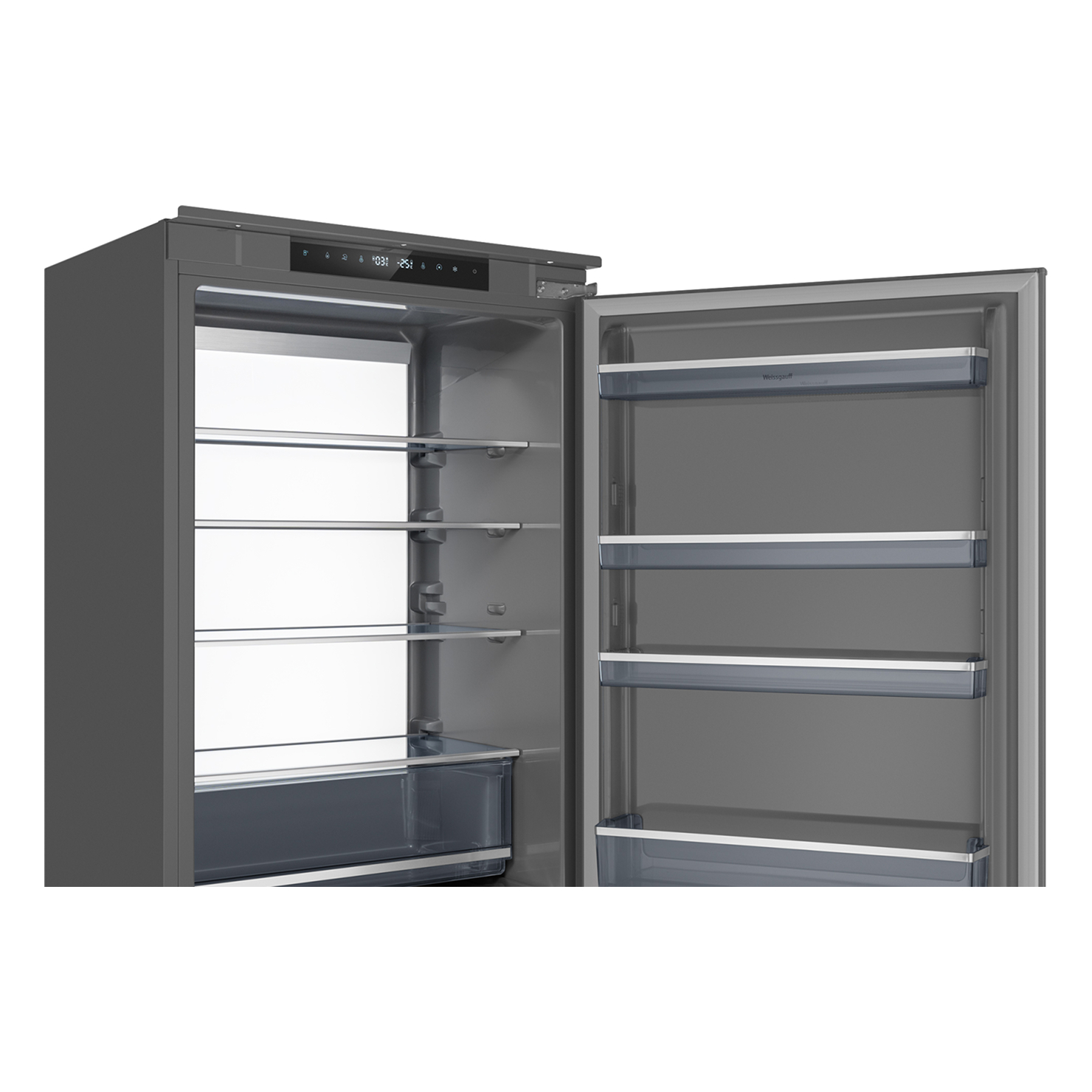 Холодильник Weissgauff WRKI 1970 Total NoFrost Inverter Premium BioFresh Inox 4