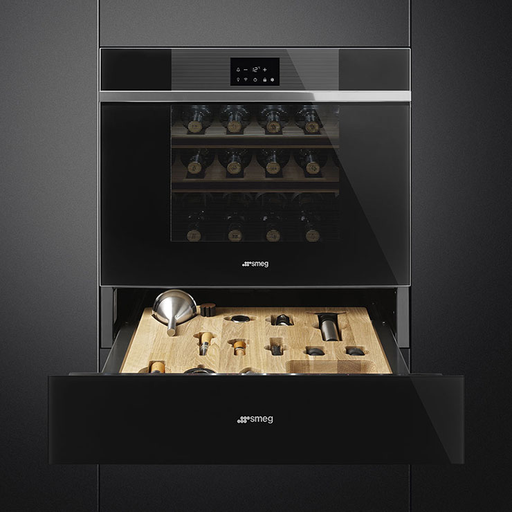Винный шкаф Smeg CVI118RWN2 2