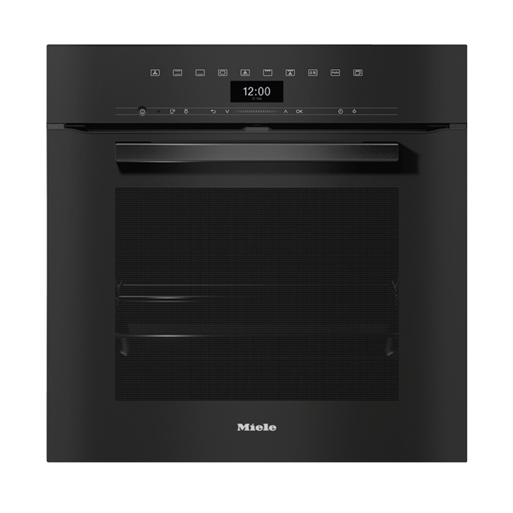 Электрический духовой шкаф Miele H 7460 B черный обсидиан OBSW