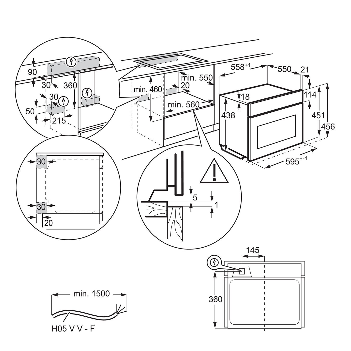 Микроволновая печь встраиваемая Electrolux EVM8E09X 8