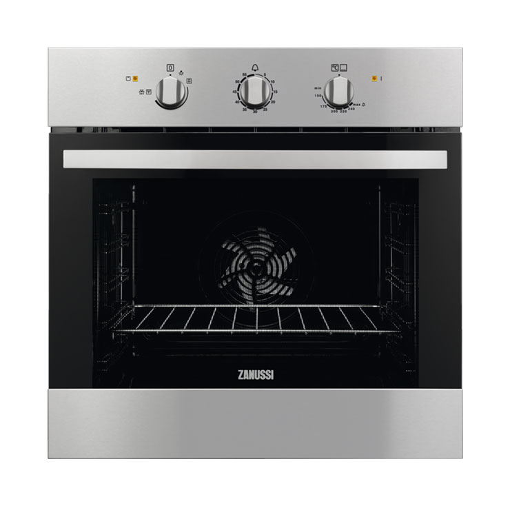 Газовый духовый шкаф ZANUSSI ZOG521317X
