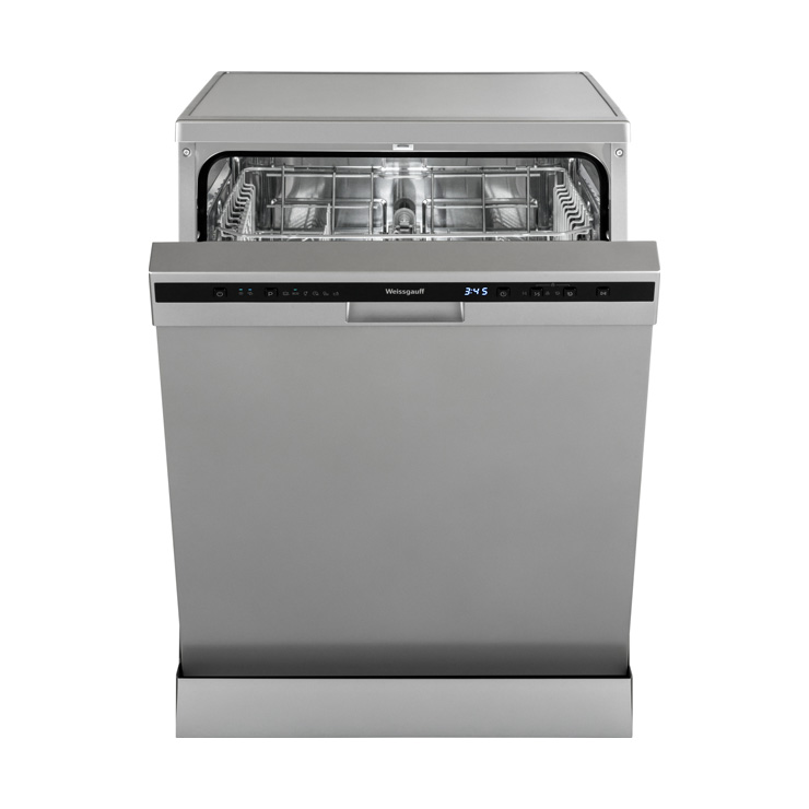 Отдельностоящая посудомоечная машина Weissgauff DW 6026 D Silver 2