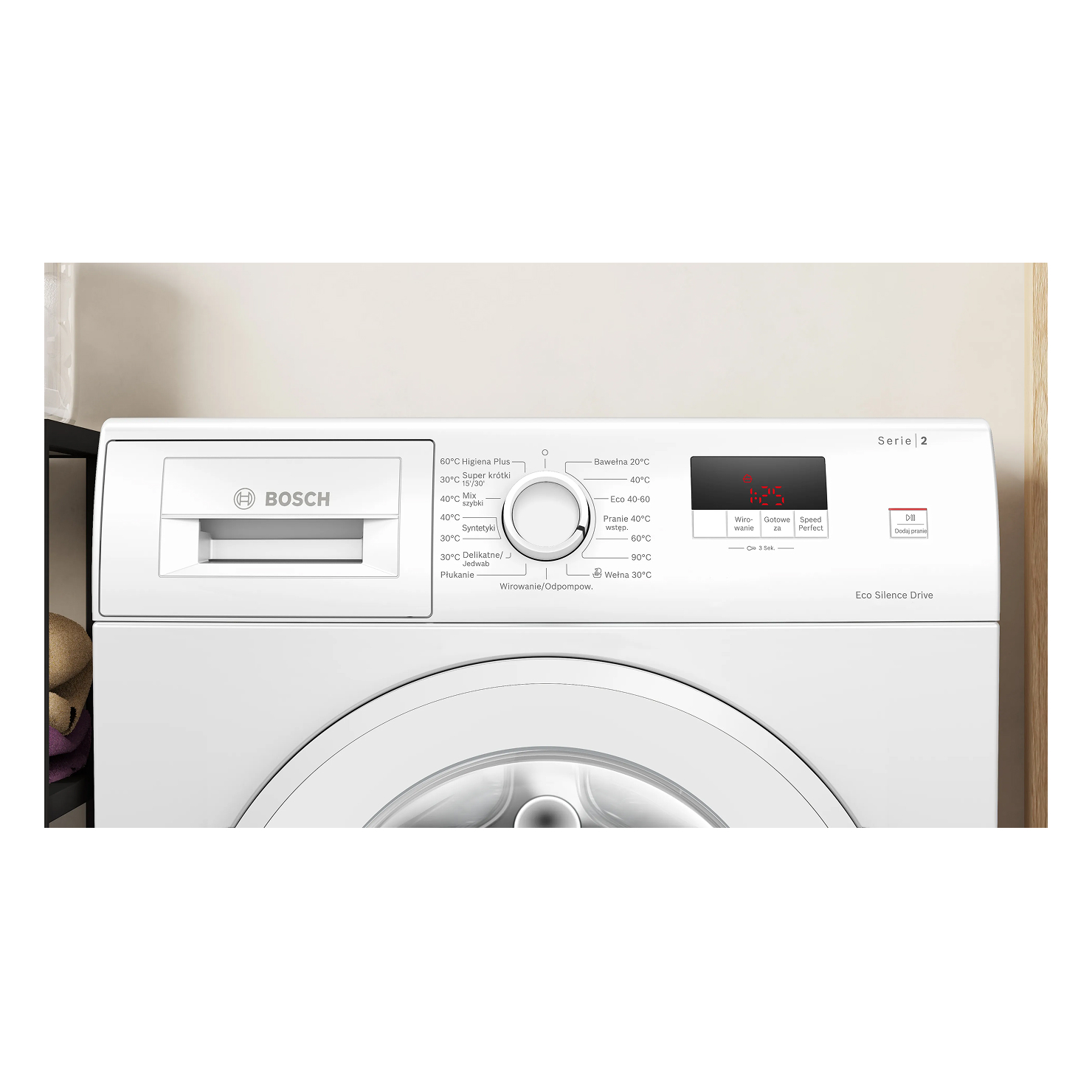 Стиральная машина с фронтальной загрузкой Bosch WGE02201PL 2