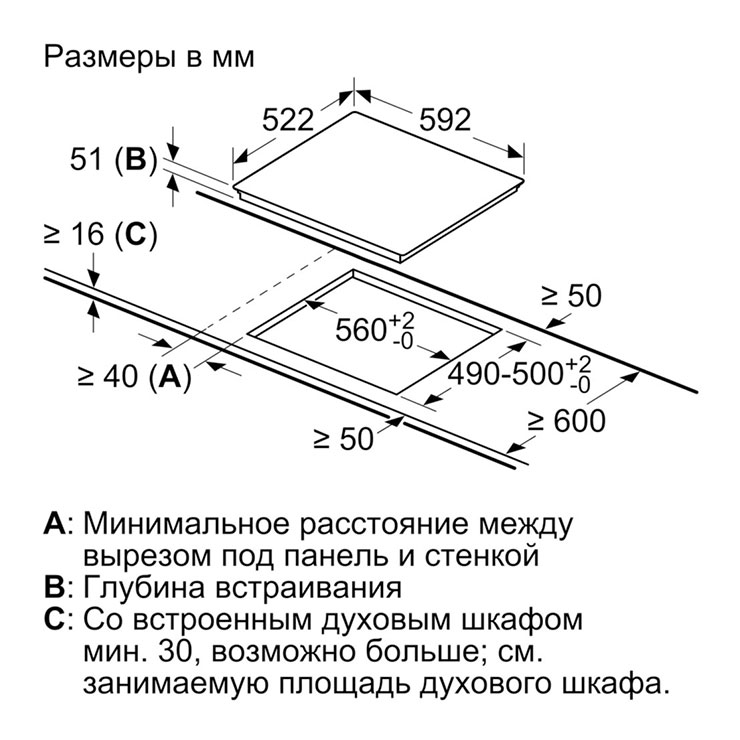 Индукционная панель Bosch PIE631FB1E 4