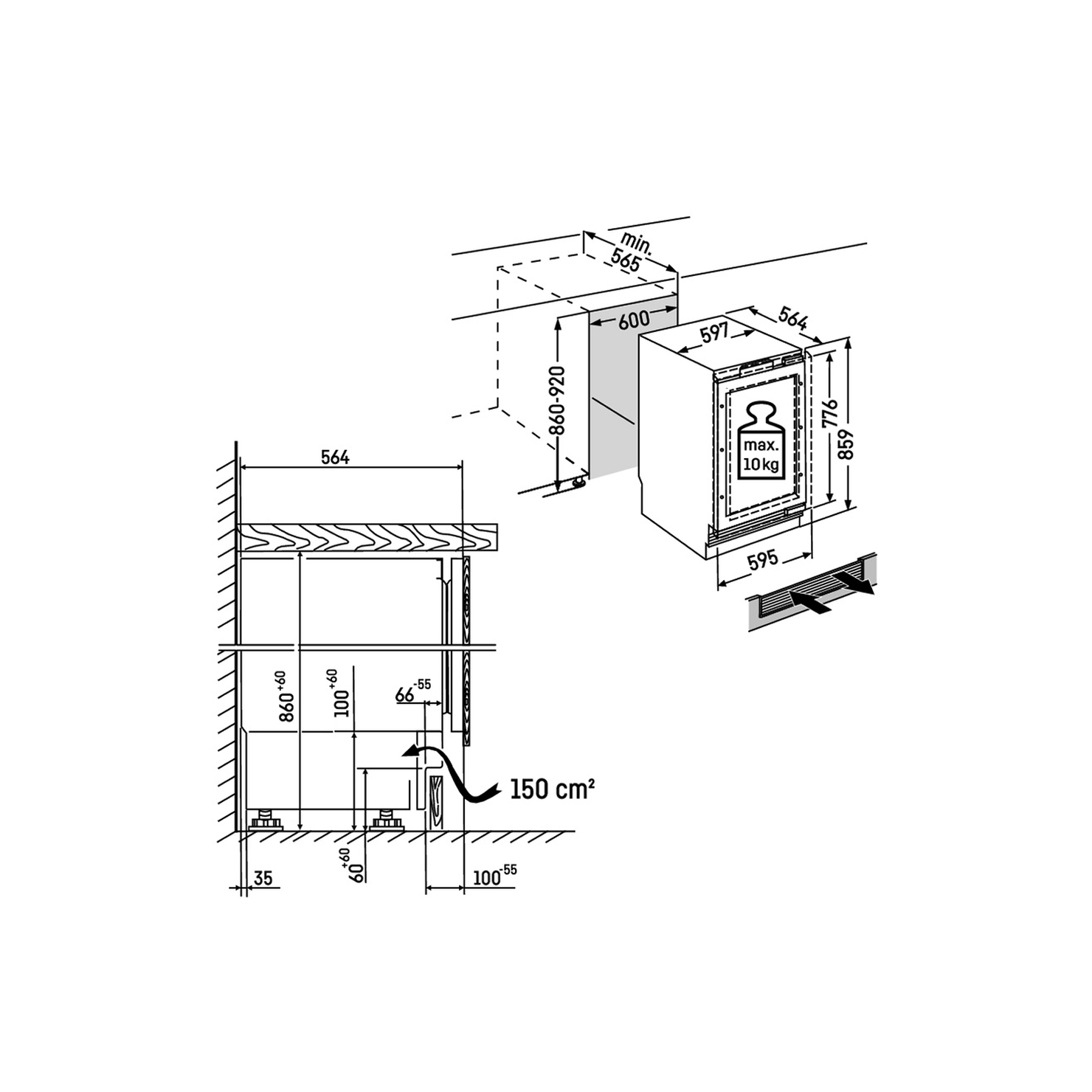 Винный шкаф Liebherr UWpri 3761 Vinidor Selection 3761-20001 5