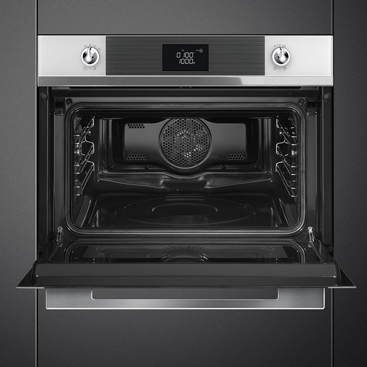 Компактный духовой шкаф Smeg SF4102MCB 2