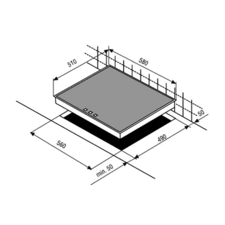 Электрическая панель Beko HIC 64401 2