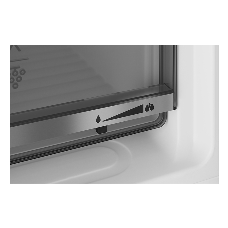 Холодильник Weissgauff WRK 195 D Full NoFrost Bru Steel Glass 7
