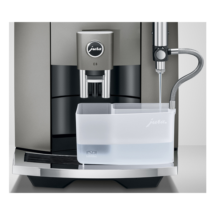 Кофемашина JURA E8 Dark Inox 10