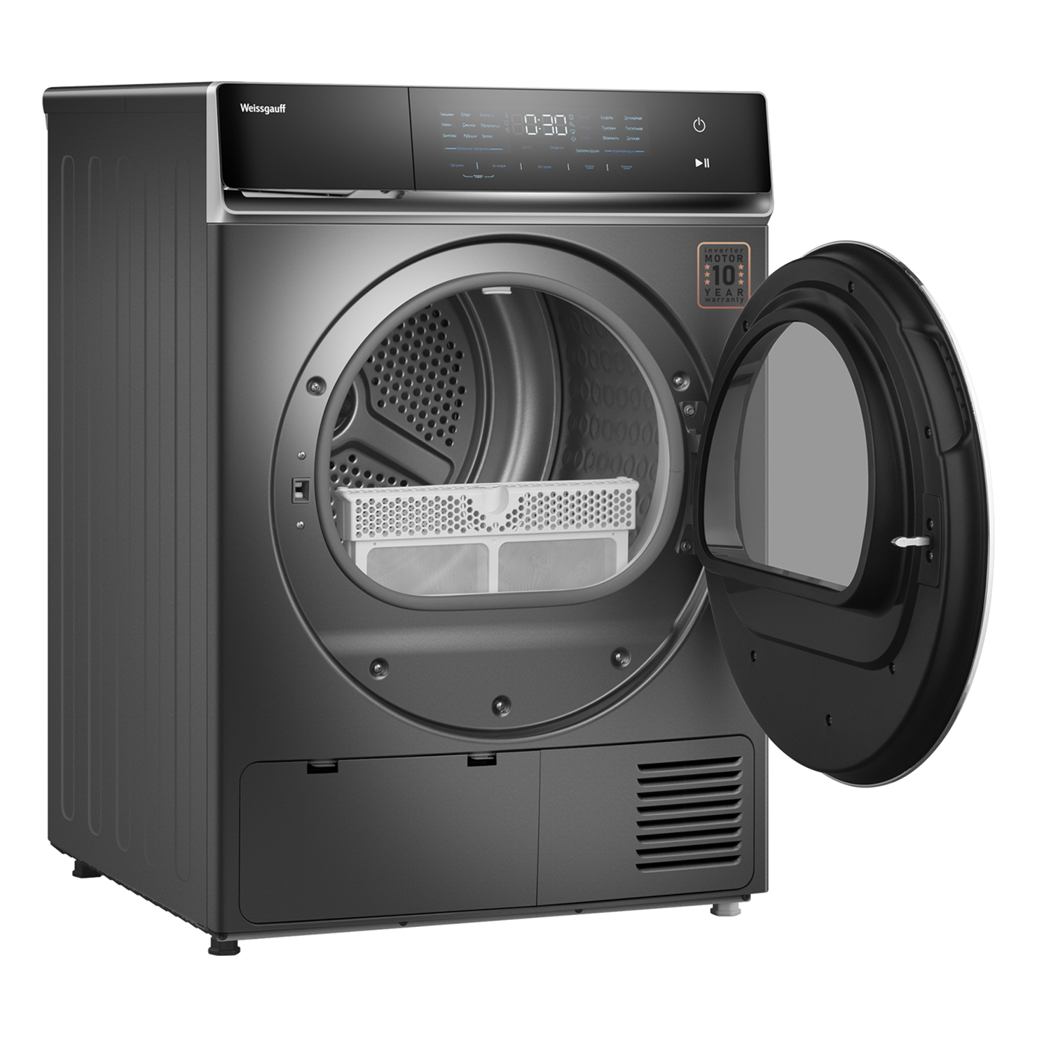 Сушильная машина Weissgauff WD 879 Diamond Heat Pump 6