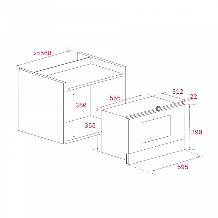 Микроволновая печь Teka ML 822 BIS L WHITE 2