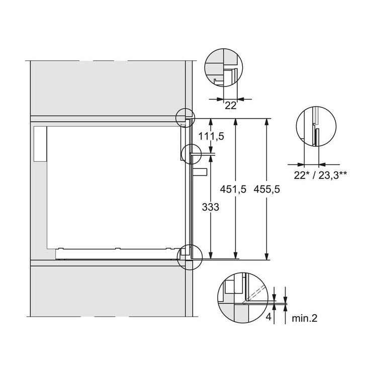 Микроволновая печь встраиваемая Miele M 7140 TC EDST/CLST 2