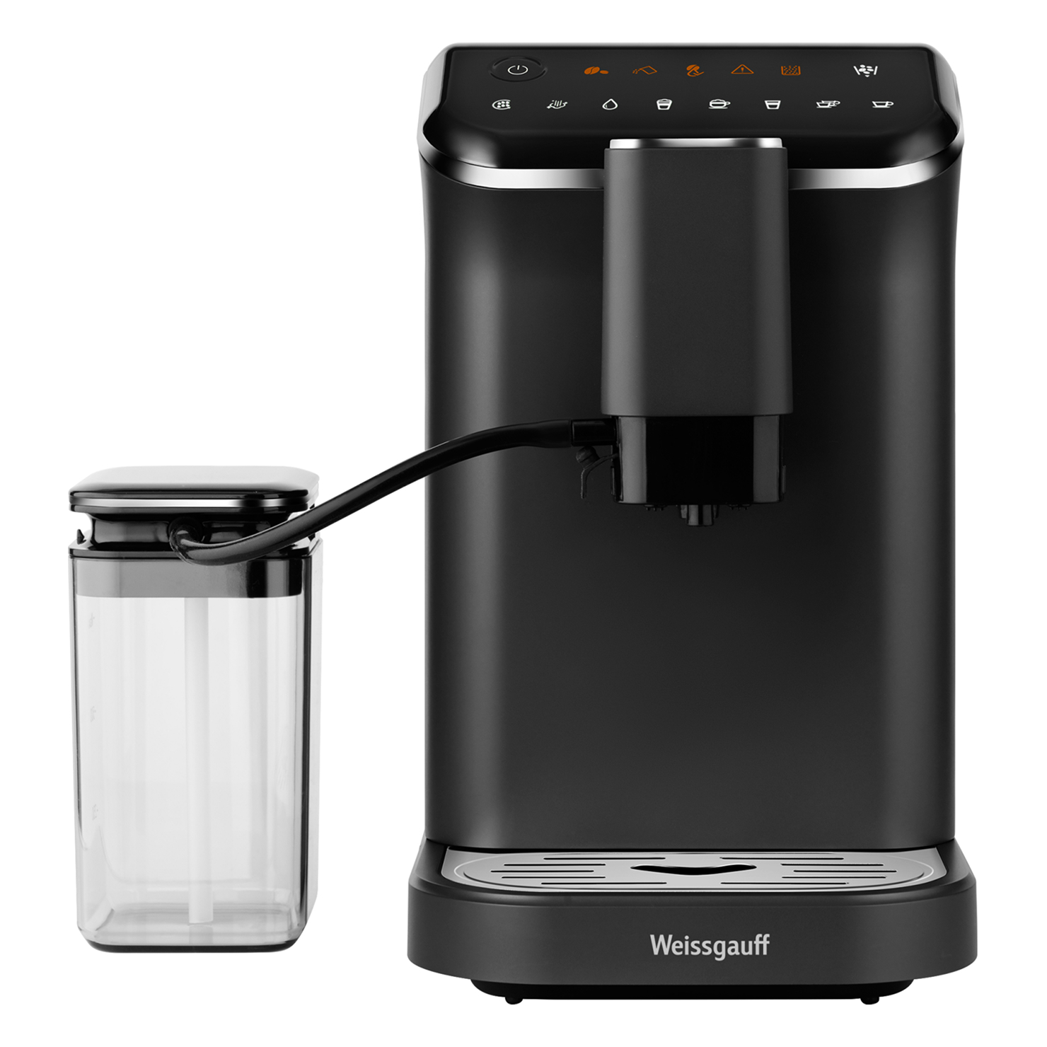 Кофемашина Weissgauff WCM-325 Black Automatic Touch Cappuccino