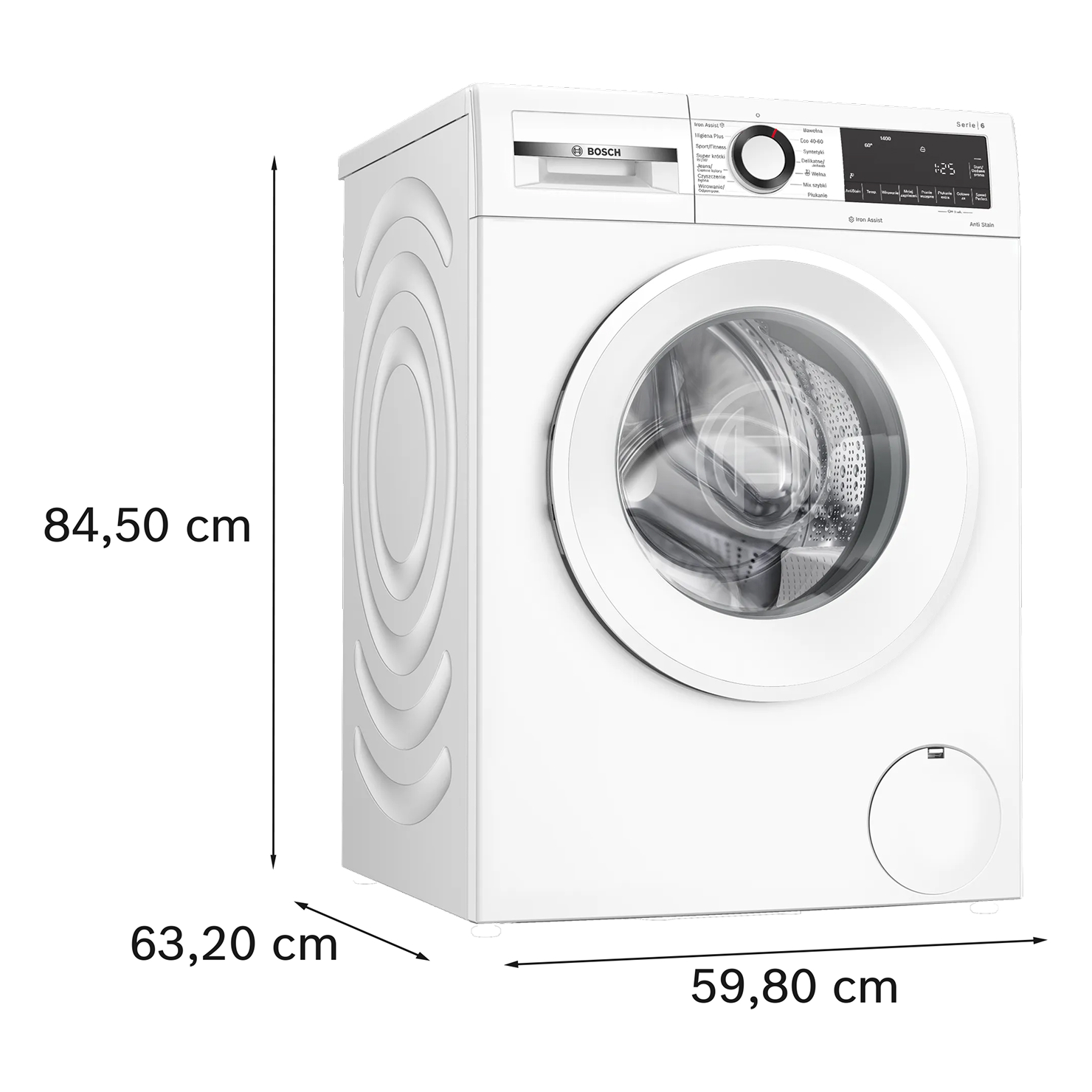 Стиральная машина с фронтальной загрузкой Bosch WGG244Z0PL 8