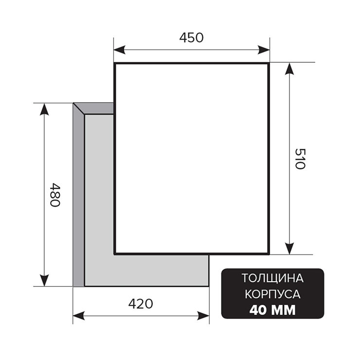 Газовая панель LEX GVG 431 WH 5