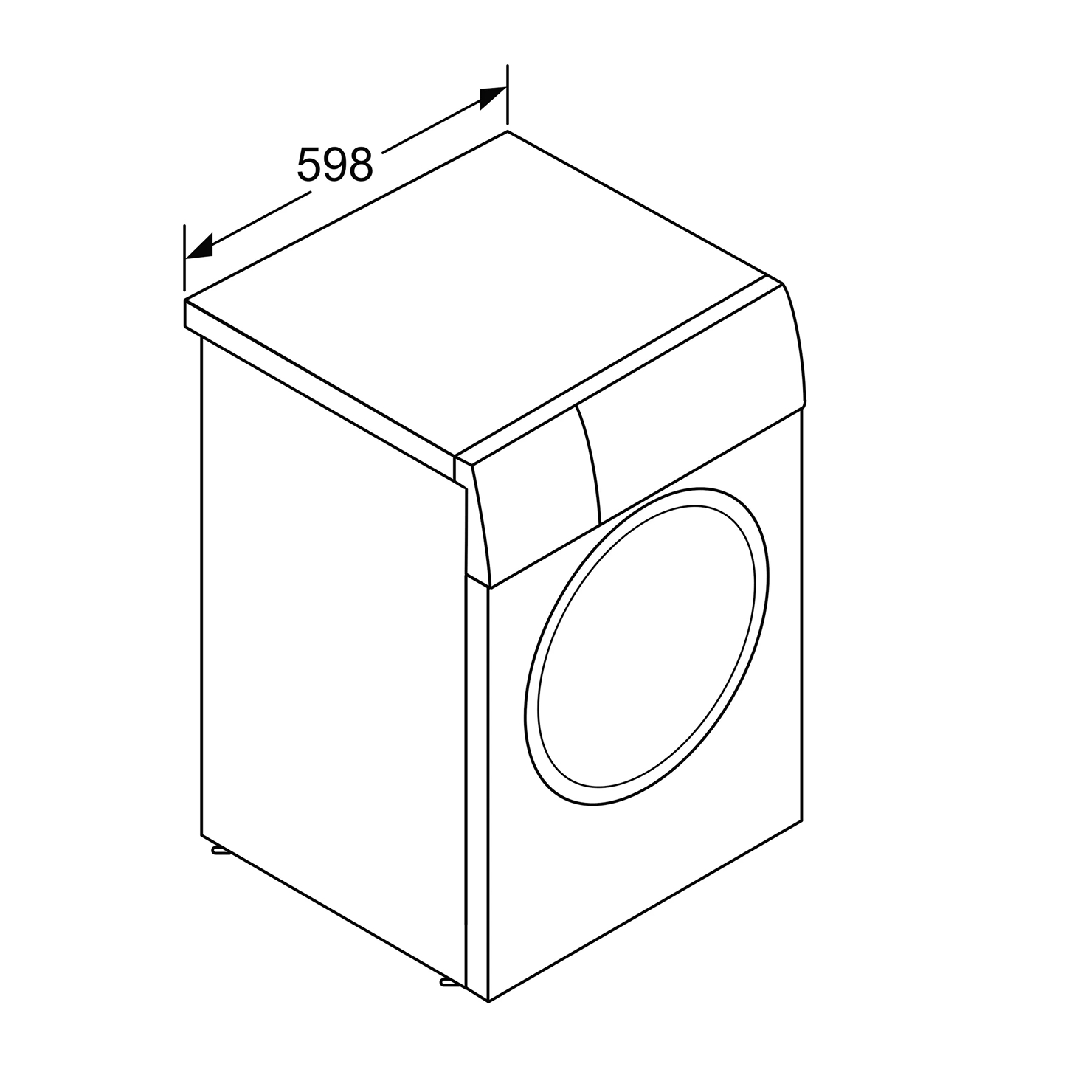 Стиральная машина с фронтальной загрузкой Bosch WGB244A40 10