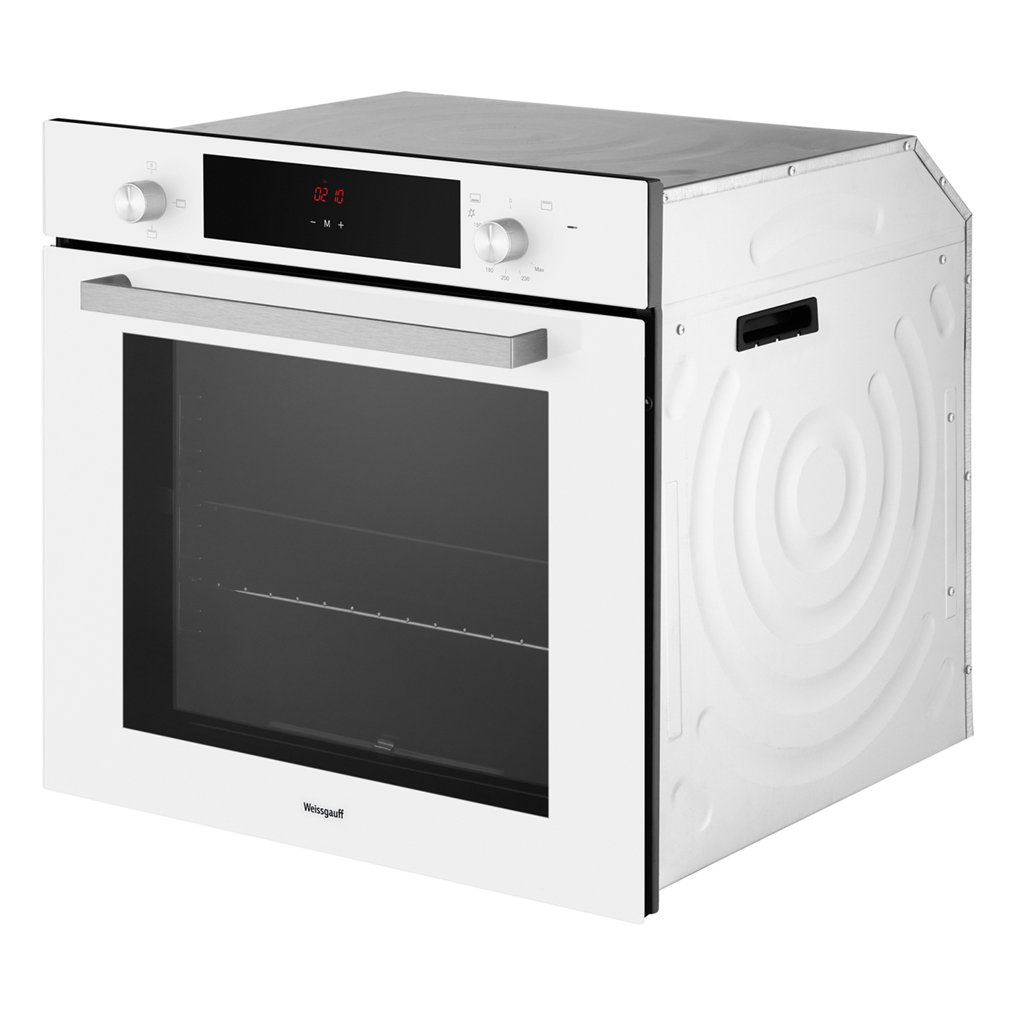 Газовый духовой шкаф Weissgauff WGO 702 D White Glass 8
