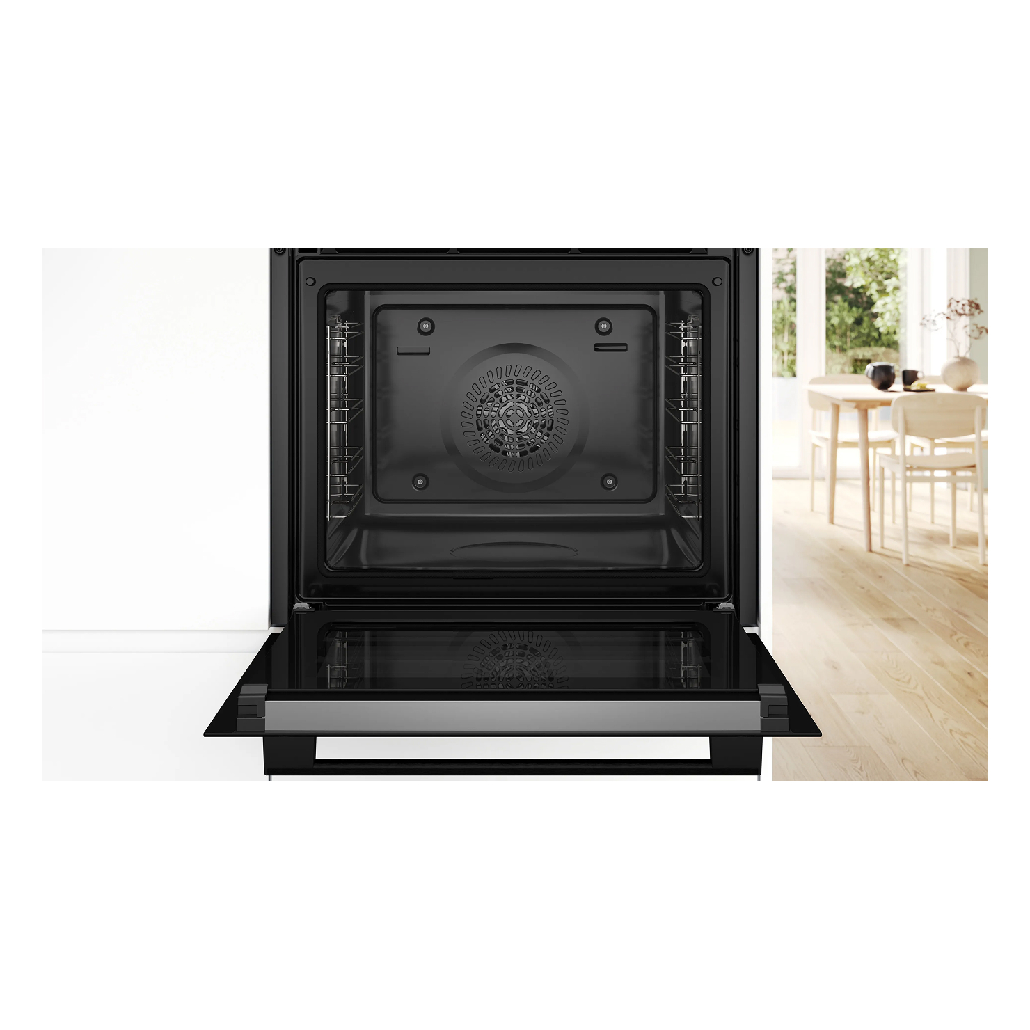 Электрический духовой шкаф Bosch HBA571BB4 3