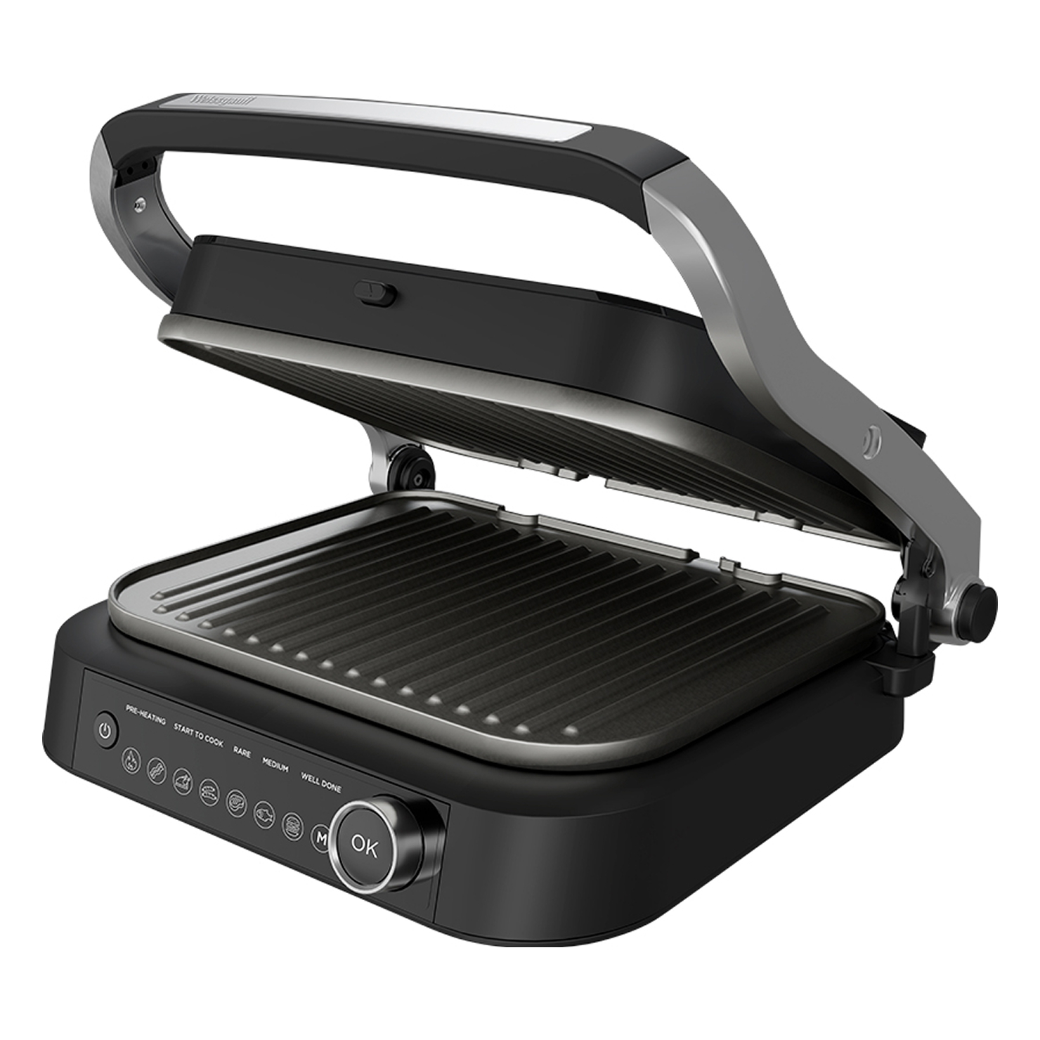 Электрогриль Weissgauff WCG-360 Nero Glass Chef’s Steak 7