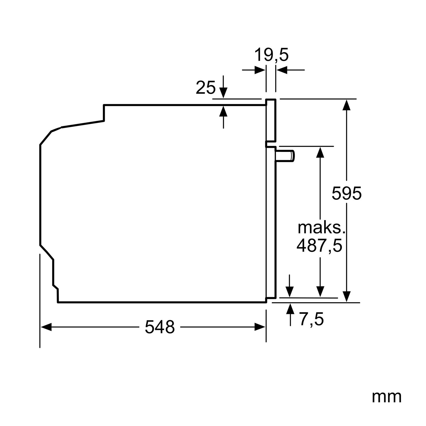 Электрический духовой шкаф Bosch HRG532BB3 7