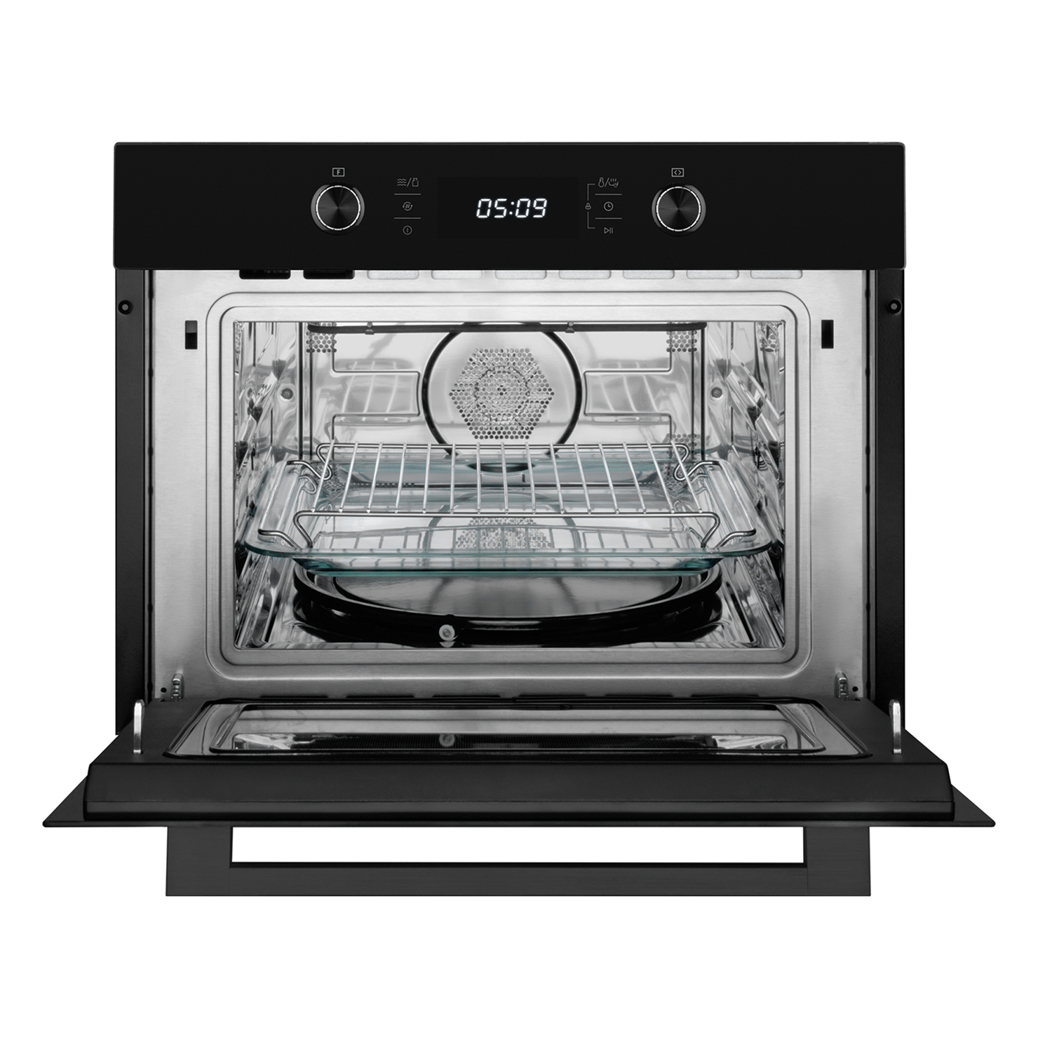 Компактный духовой шкаф Weissgauff OE 449 PDB Black Edition 3