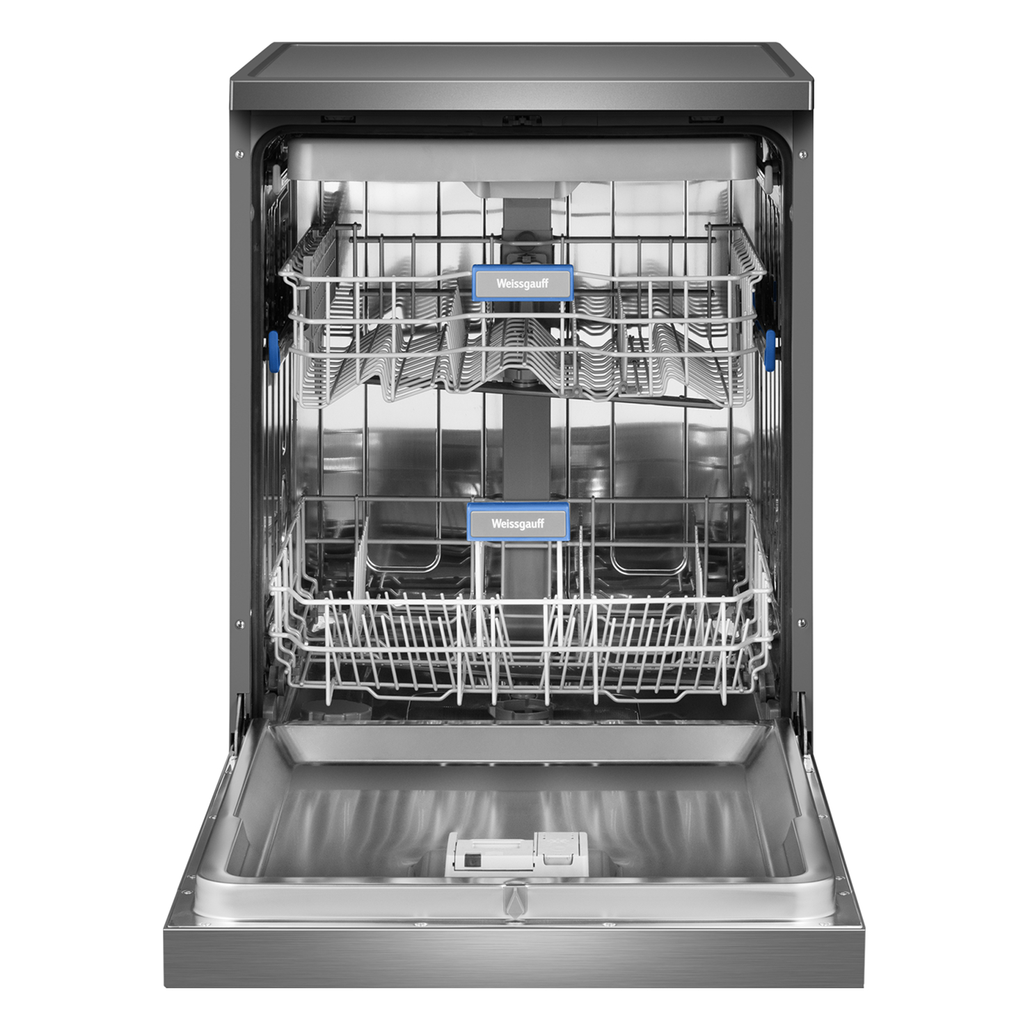 Отдельностоящая посудомоечная машина Weissgauff DW 6039 Touch Dual Wash Inox 4