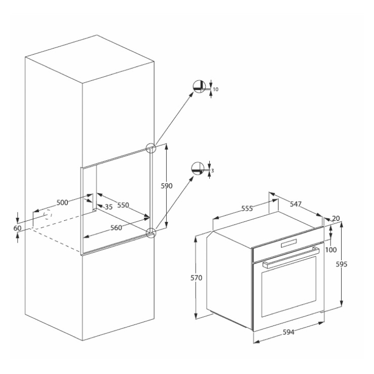 Электрический духовой шкаф Beko BIR25400XMS 4