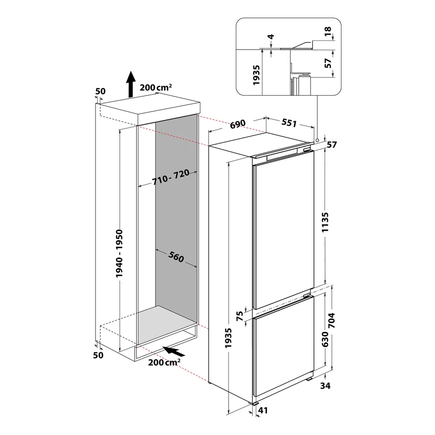 Холодильник Whirlpool WH SP70 T121 10