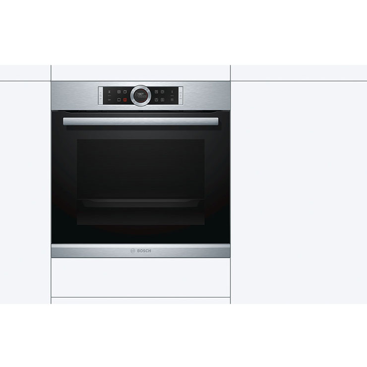 Электрический духовой шкаф Bosch HBG6750S1 2