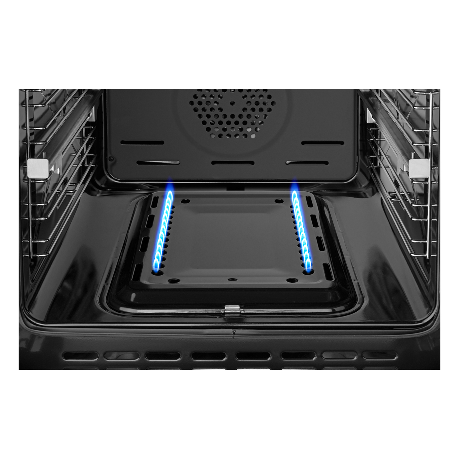 Газовый духовой шкаф Weissgauff WGO 702 D White Glass 4