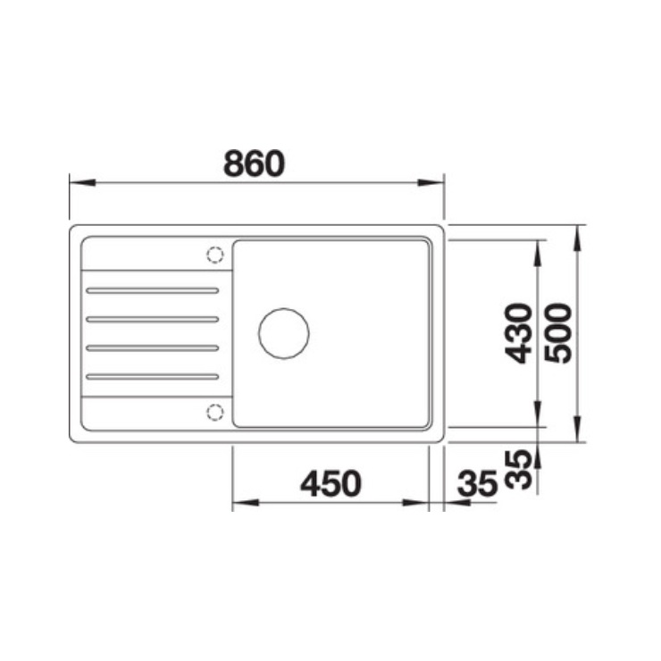 Кухонная мойка Blanco LEGRA XL 6S черный 526087 2