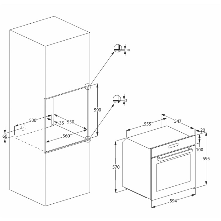 Электрический духовой шкаф Beko BRE22305X 2