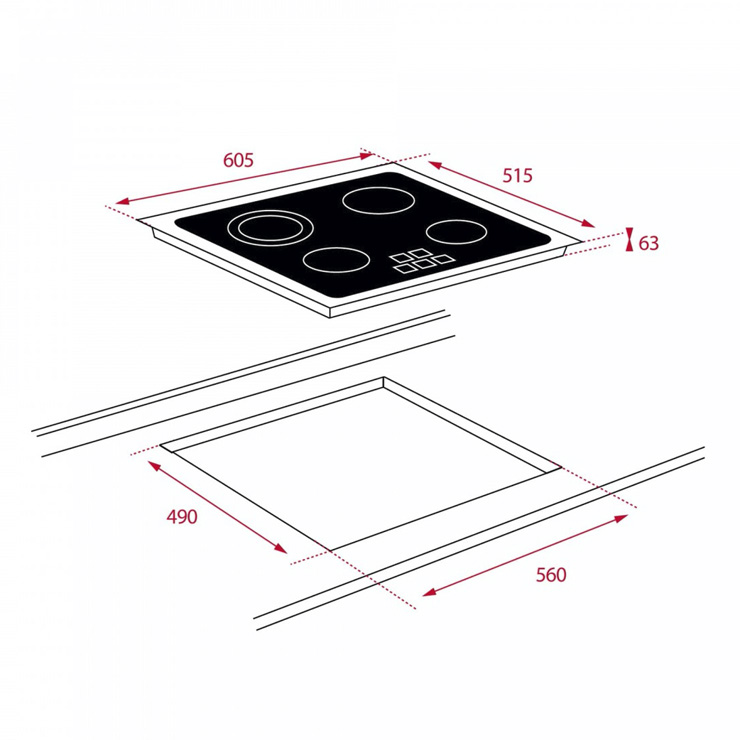 Электрическая панель TEKA TR 6420 2