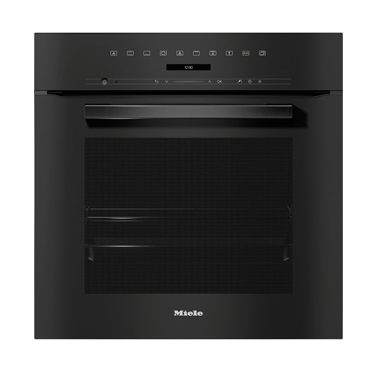 Электрический духовой шкаф Miele H 7262 BP черный обсидиан OBSW