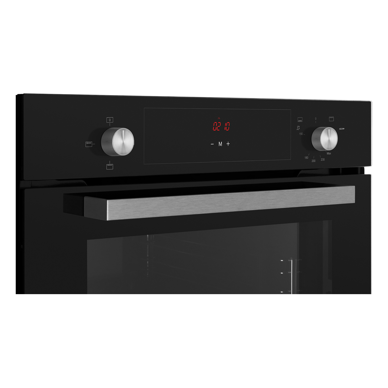 Газовый духовой шкаф Weissgauff WGO 706 D Black Glass 3