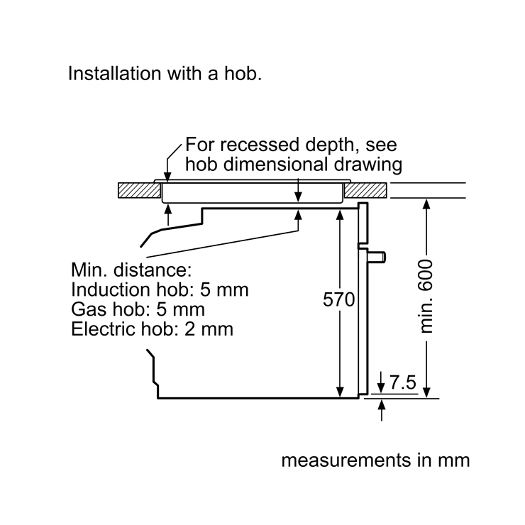 Электрический духовой шкаф Bosch HBA5360B0 8