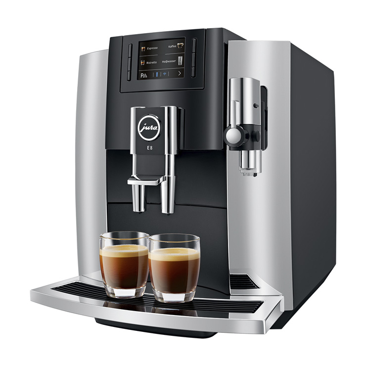 Кофемашина JURA E8 platinum touch 2