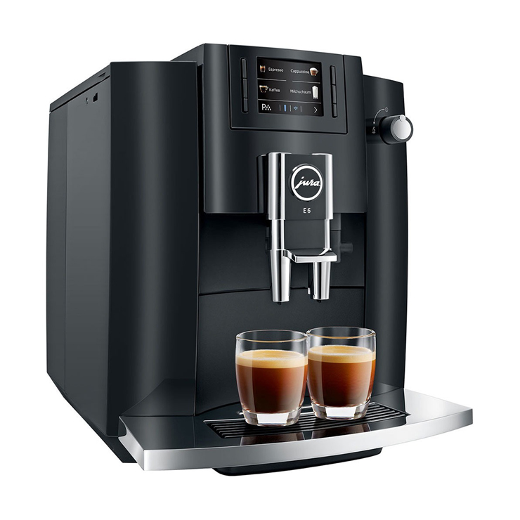 Кофемашина JURA E6 Piano Black 2
