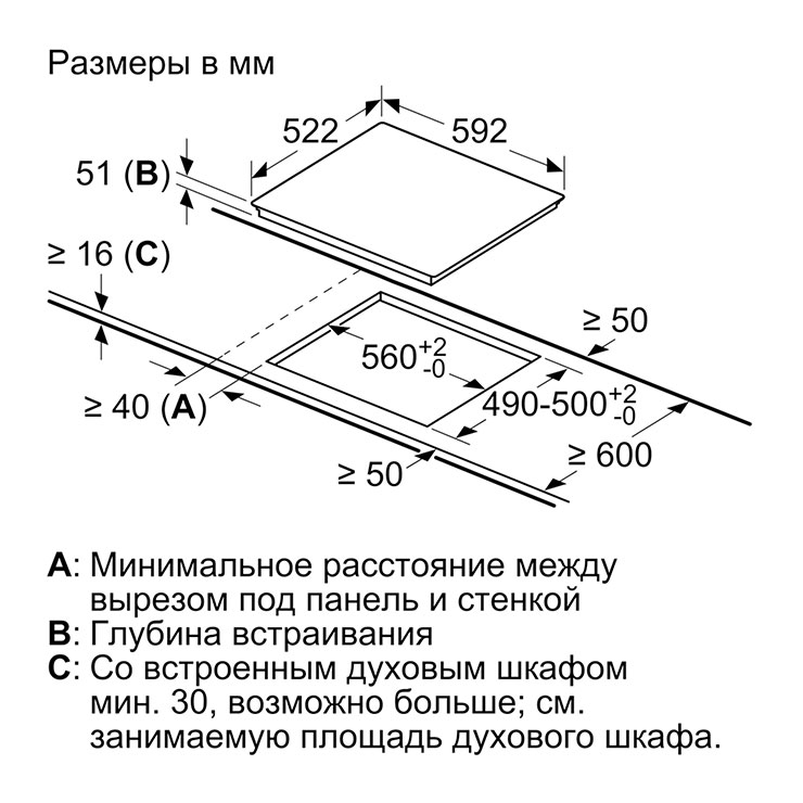 Индукционная панель Bosch PUE612FF1J 4