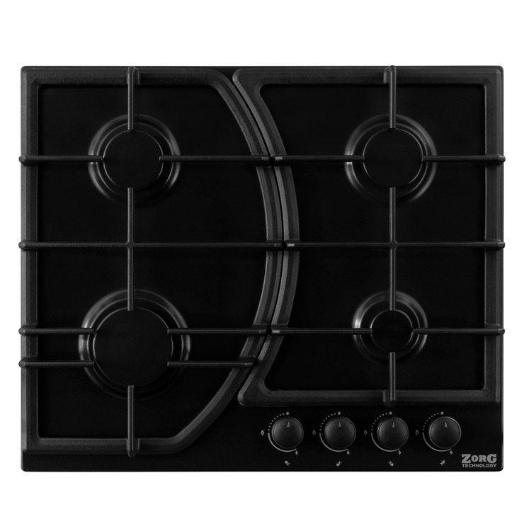 Газовая панель ZorG Technology LTSR D black (EMY)