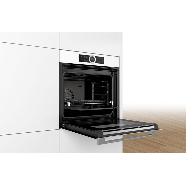 Электрический духовой шкаф Bosch HBG633NW1 2