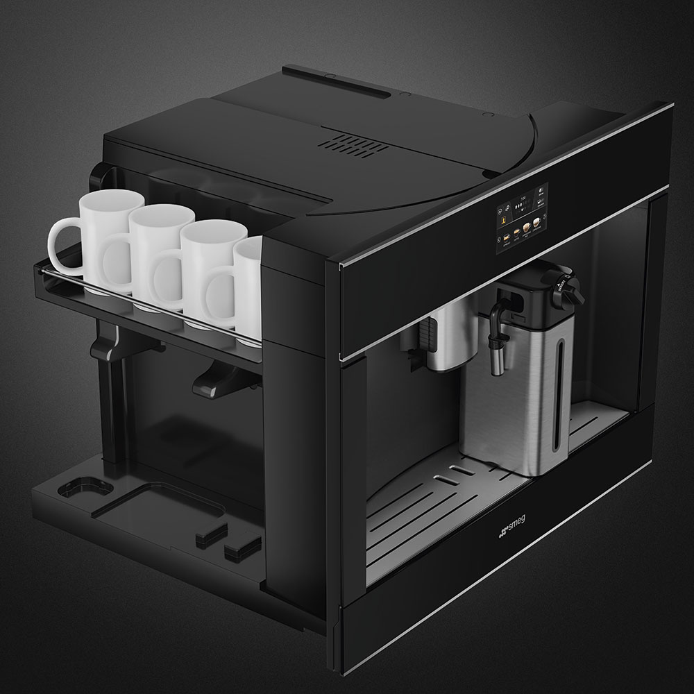 Встраиваемая кофемашина Smeg CMS4604NX 2