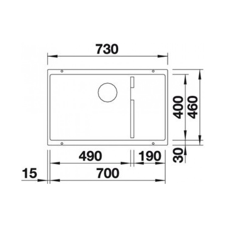 Кухонная мойка Blanco SUBLINE 700-U LEVEL серый беж 523545 2