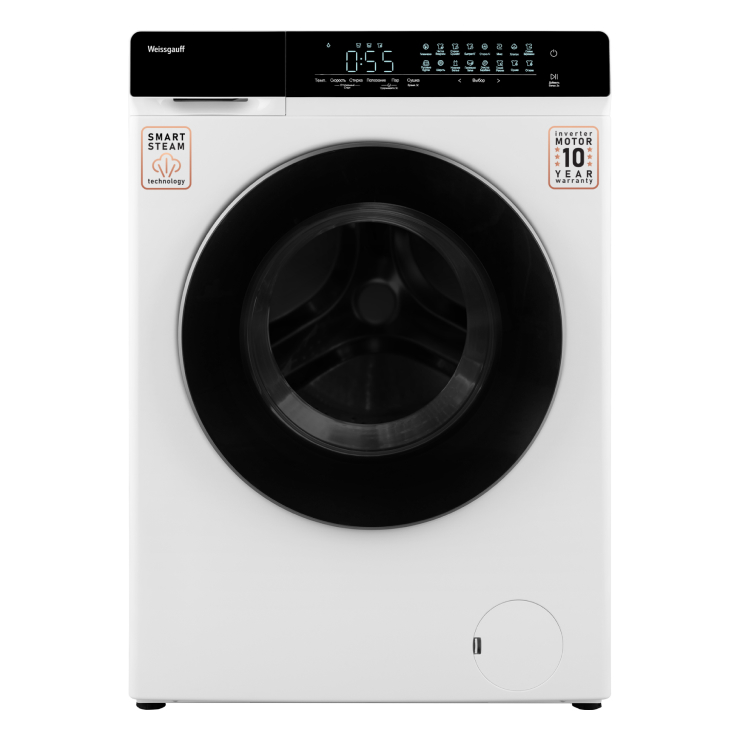 Стирально-сушильная машина Weissgauff WMD 788 Touch Inverter Steam
