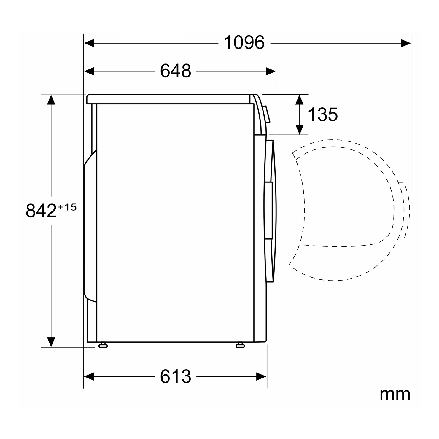 Сушильная машина Bosch WQG145APPL 10