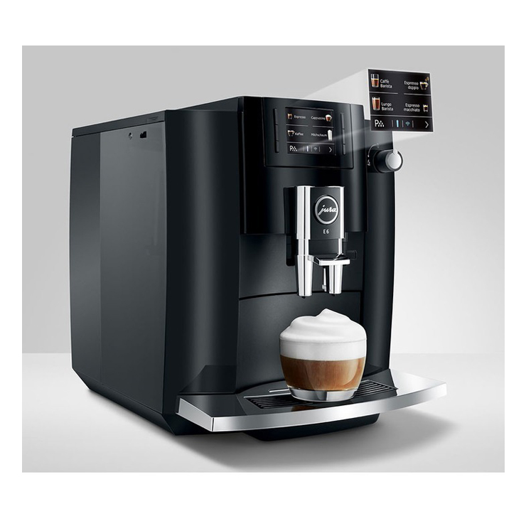 Кофемашина JURA E6 Piano Black 4