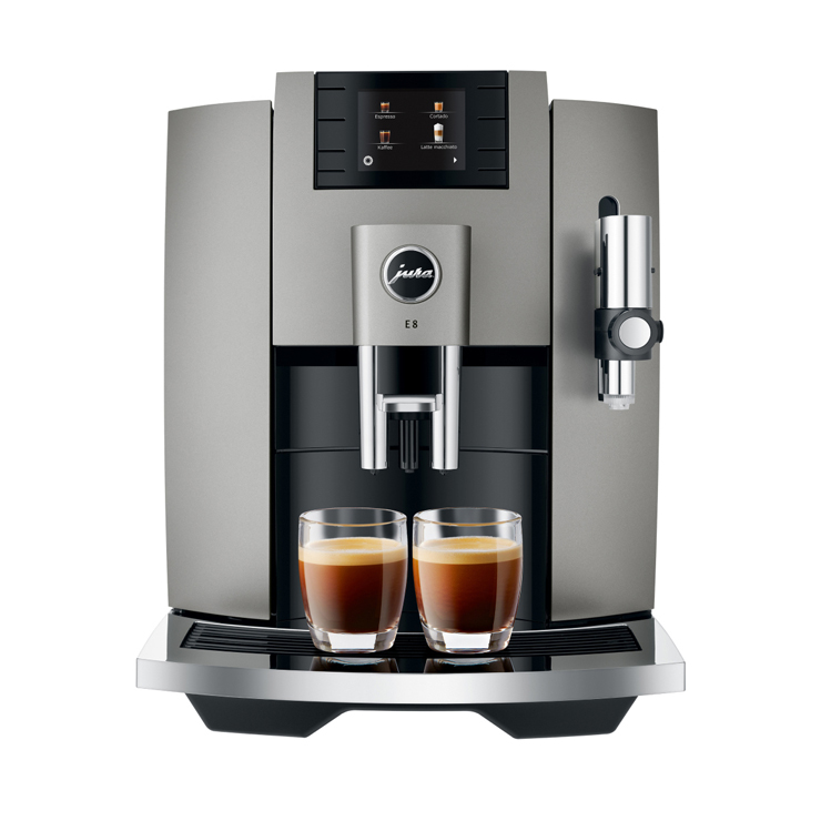 Кофемашина JURA E8 Dark Inox