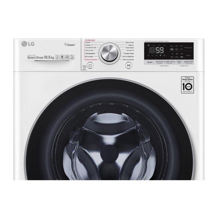 Стиральная машина с фронтальной загрузкой LG TW4V7RW1W 4